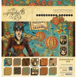 Steampunk Spells 12x12 Paper Pad